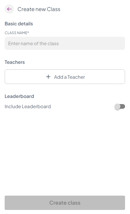 Create a Class